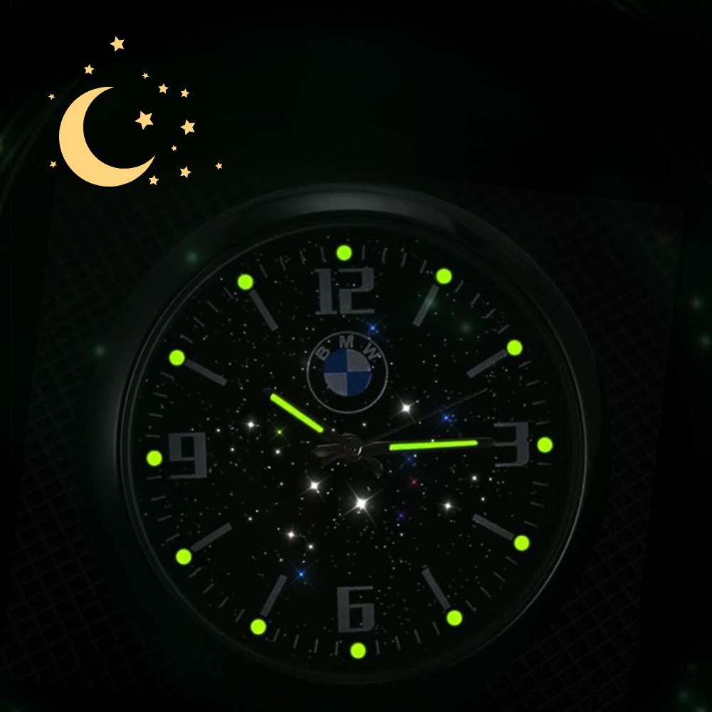 Reloj de cuarzo premium para coche