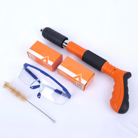 Schnurlose 3-in-1-Befestigungspistole + 100 Betonnägel
